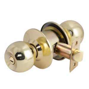 Cerradura Cilíndrica Sfera 11304 Baño/Dormitorio Bronce Satinado POLI