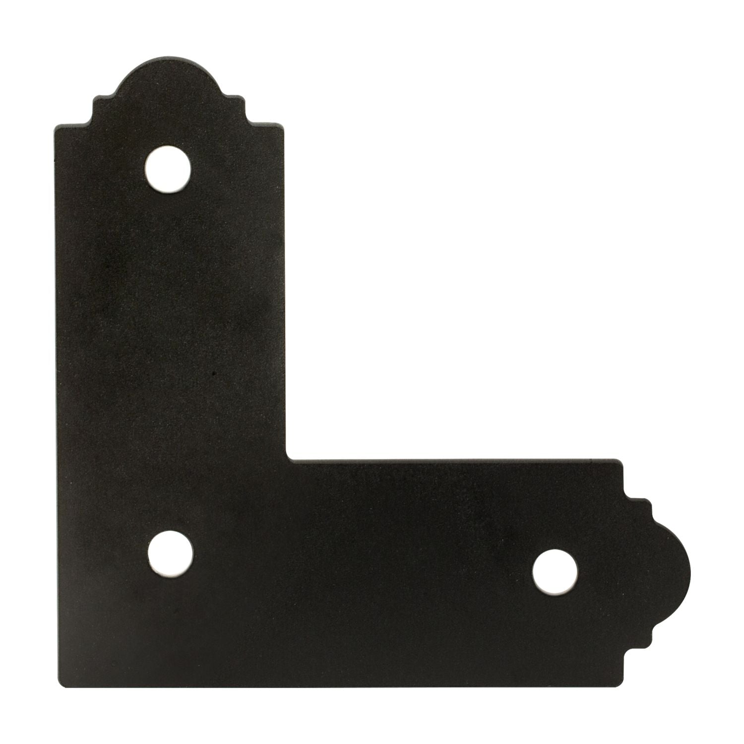 Fleje en L negro para poste 4 × 4″ APL4 Simpson Strong-Tie