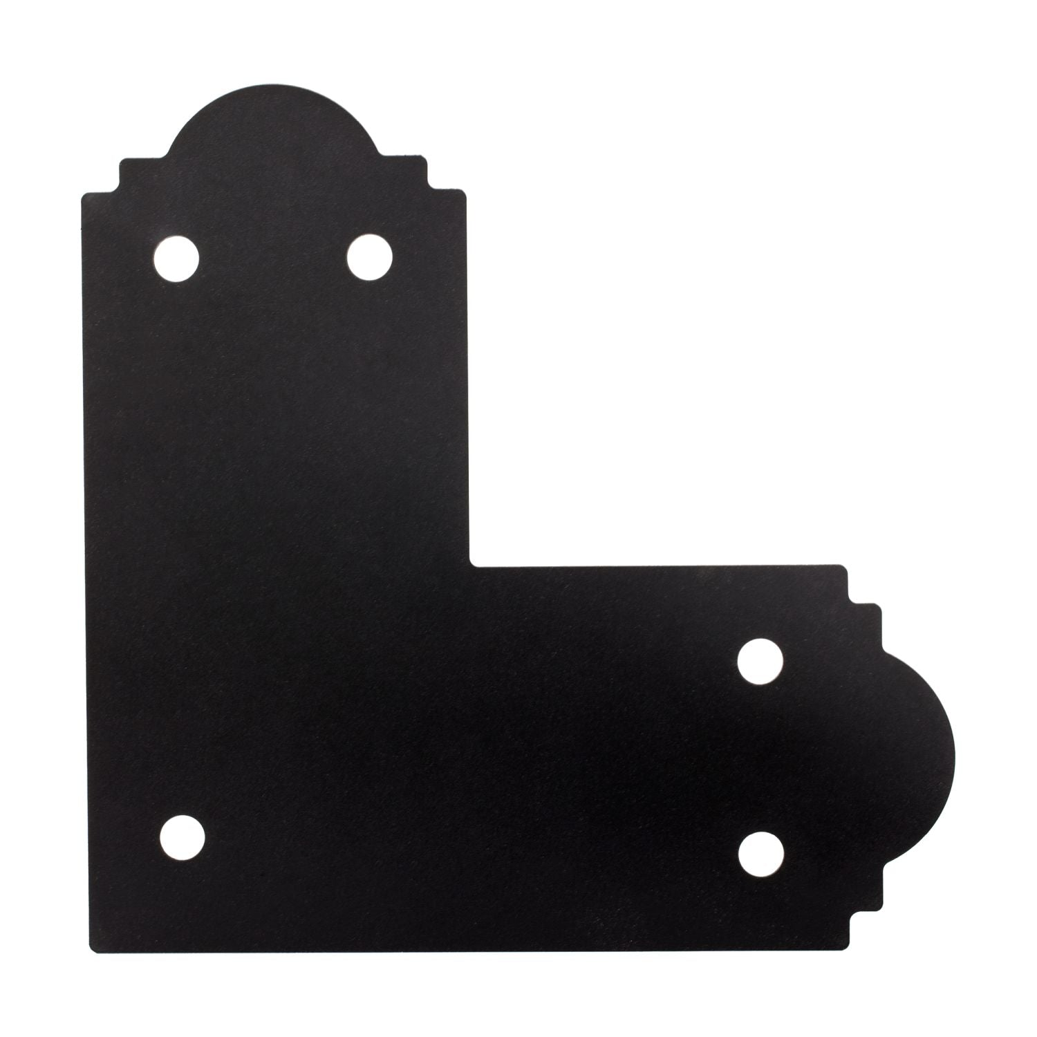 Fleje en L negro para poste 6 × 6″ APL6 Simpson Strong-Tie