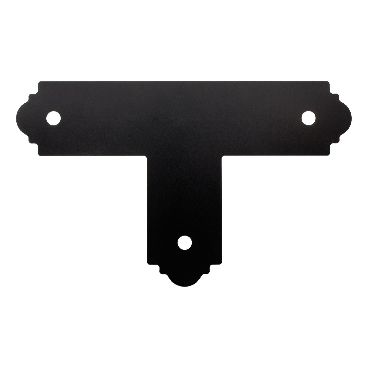 Fleje en T negro para poste 4 × 4″ APT4 Simpson Strong-Tie