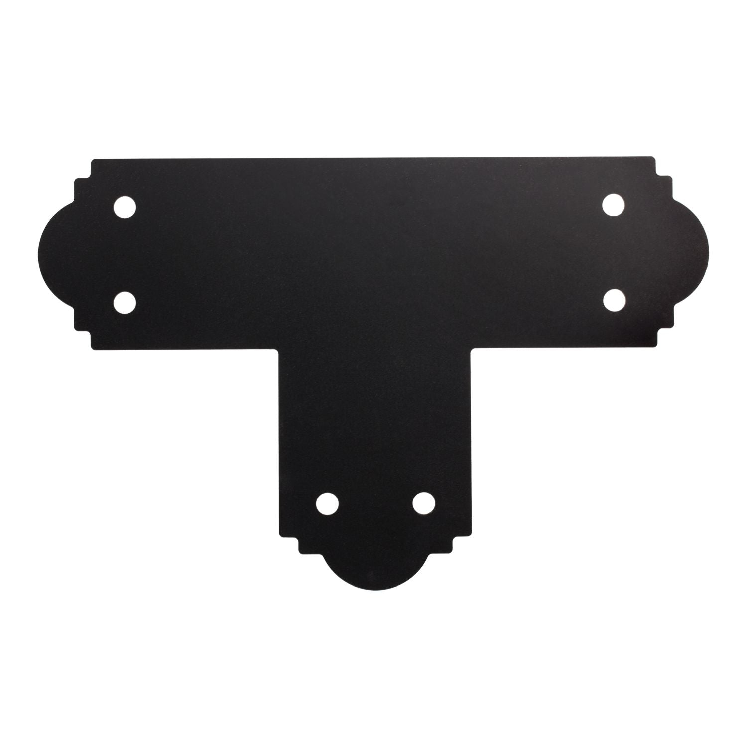 Fleje en T negro para poste 6 × 6″ APT6 Simpson Strong-Tie