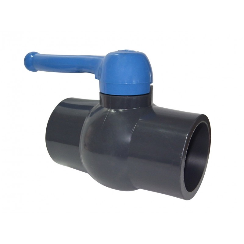 Válvula de bola PVC compacta 90 mm Hoffens