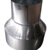 Reducción de hojalata galvanizada 5″ a 4,5″ Fegalv