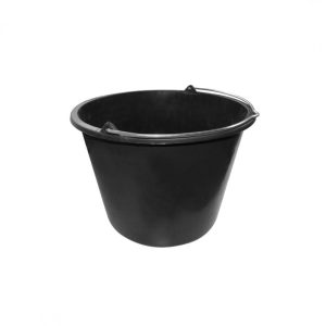 Balde concretero negro 20 L Berdal