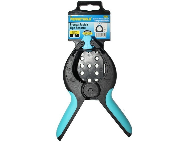 Prensa de resorte tipo alicate 6″ (150 mm) Ferretools