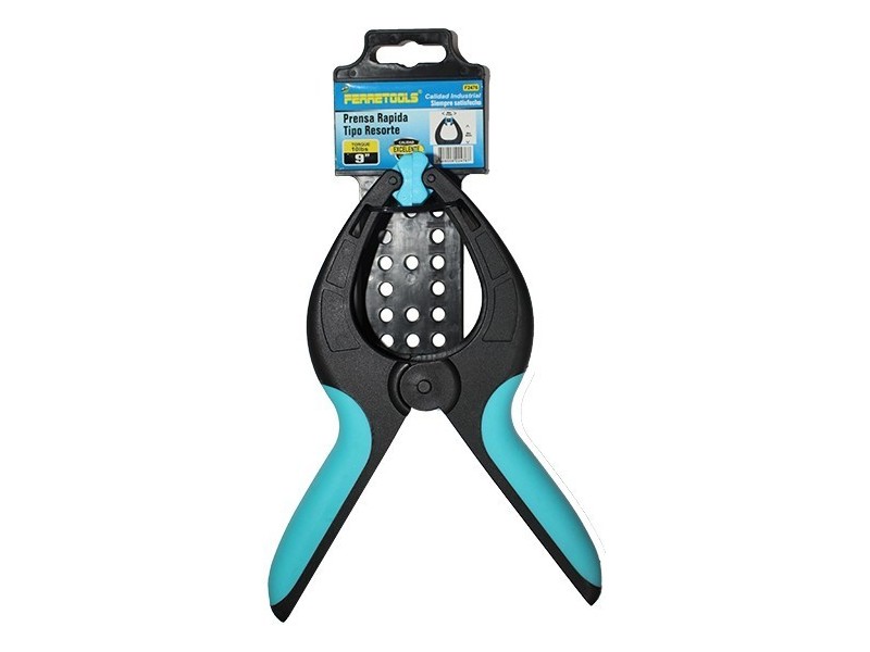 Prensa de resorte tipo alicate 9″ (230 mm) Ferretools
