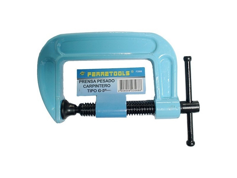 Prensa tipo G reforzada 4″ Ferretools