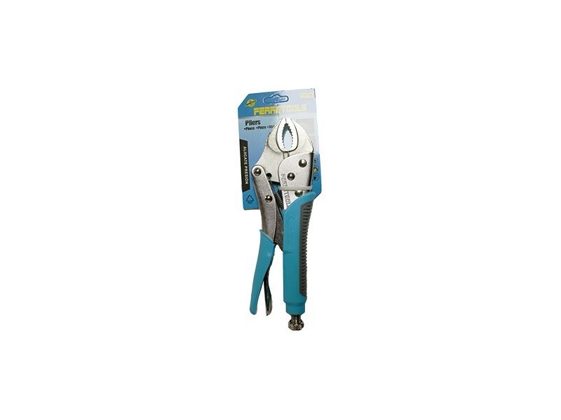 Alicate de presión tipo caimán 10″ mango engomado Ferretools