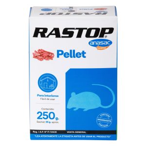 Rastop pellet raticida 250gr Anasac