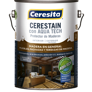 Imagen oficial referencial de Cerestain negro, 1 galón, Ceresita