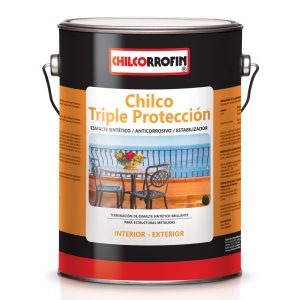 Chilco Triple Protección blanco, ¼ galón, Chilcorrofin