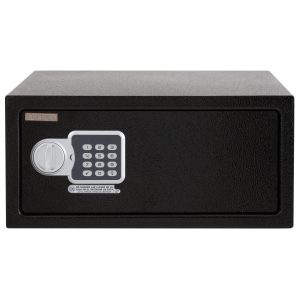 Caja de seguridad 23.9 lts 200 x 430 x 350mm negro Odis