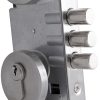 Cerradura Embutida Marsella B40 Inoxidable de Oficina y Dormitorio POLI