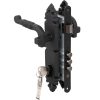 Cerradura Embutida Rústica B40 Negra de Oficina POLI