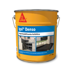 Sika Igol denso pintura asfáltica impermeable 16 Lts