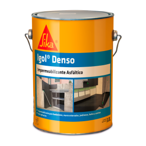 Sika Igol denso (pintura asfáltica)  3 lt (GL)