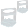 Clips niveladores para cerámica y porcelanato 2 mm, 100 unidades, Ferretools