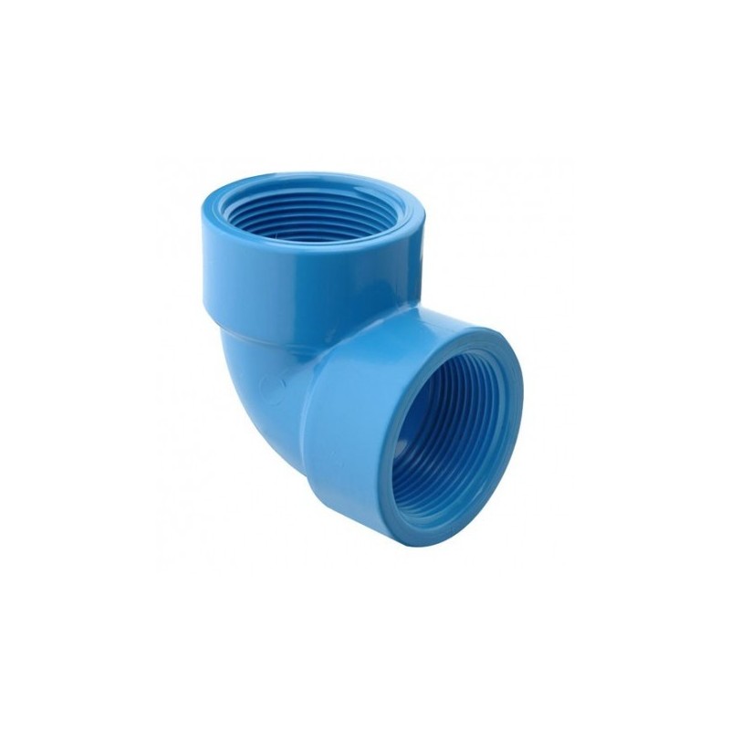 Codo PVC presión HI/HI 3/4″ 90° Hoffens