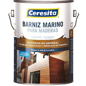 Imagen oficial referencial de Barniz marino ladrillo, ¼ galón, Ceresita