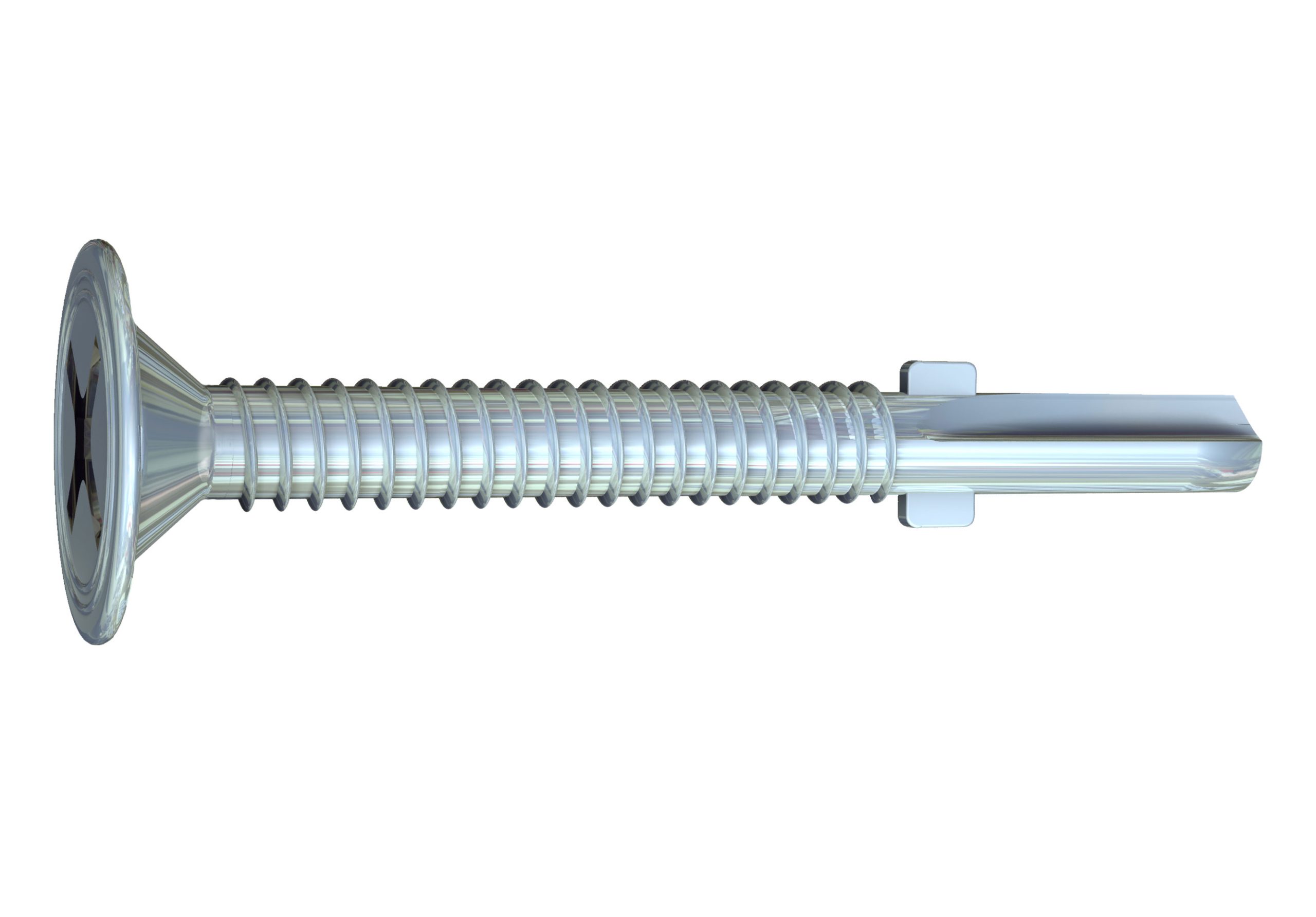 Tornillo Winger punta broca con alas #10-24 × 1 7/16″, 100 unidades