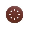 Disco de lija velcro perforado 125 mm grano P80 Klingspor