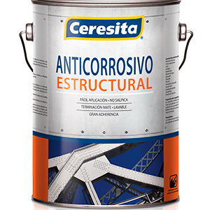 Imagen oficial referencial de Anticorrosivo negro, 1 galón, Ceresita