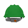 Casco de seguridad Evo III verde con ajuste Top 33 Steelpro