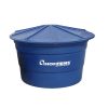 Estanque vertical de agua con tapa, 5.000 litros, Hoffens