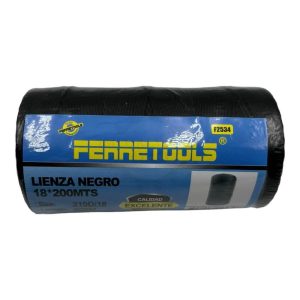 Lienza para tizar negra 200 m Ferretools