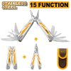 Multiherramienta plegable tipo alicate, 15 funciones (HFMFT0115) INGCO