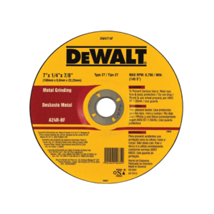 Disco de desbaste metal 7″ DeWalt