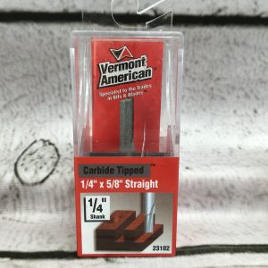 Fresa recta para router 5/8″ Vermont