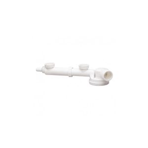 Sifón plano para lavaplatos de 2 tazas 1 1/2 pulgada Hoffens